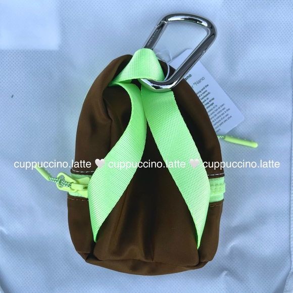 SOLD🍋Lululemon City Adventurer Backpack Nano White Opal/Burnt Caramel/Faded Zap - Picture 3 of 13